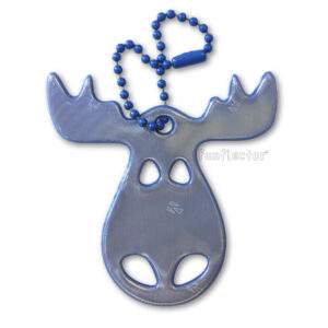 Blue moose safety reflector by funflector