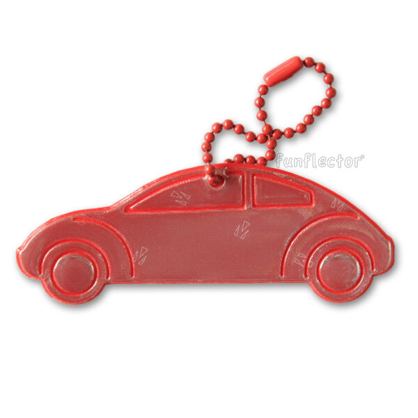 Red car safety reflector by funflector
