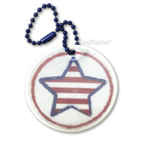 Stars and Stripes safety reflector by funflector
