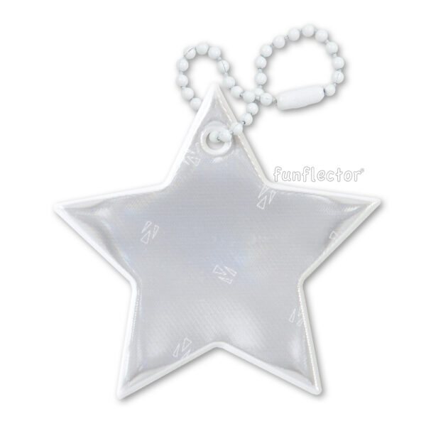 White star safety reflector by funflector
