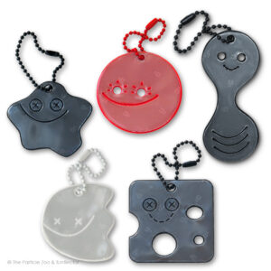 Particle Zoo collection safety reflectors - Proton, photon, Higgs boson, dark matter and gravitational wave