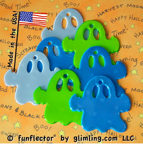 Coming soon: Made in the USA funflector® safety reflectors! (and so is the scrapbooking paper by DCWV INC.)