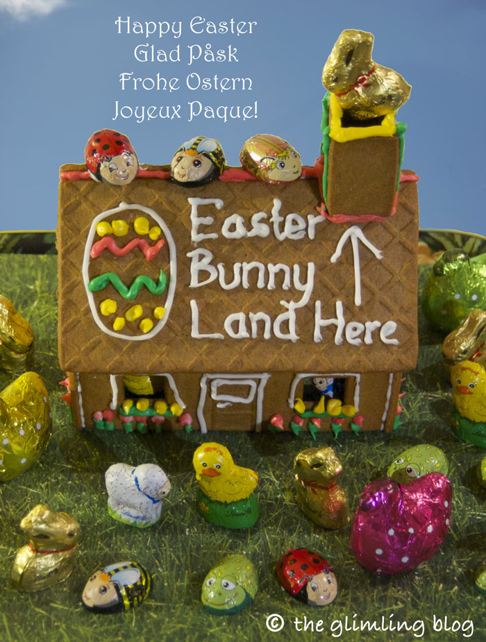 Bunny gingerbread house by funflector.com