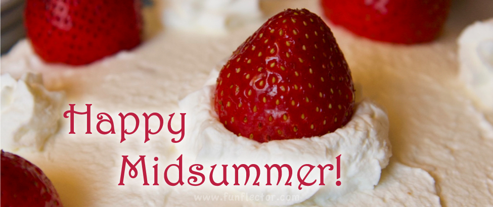 Midsummer Strawberry Cake