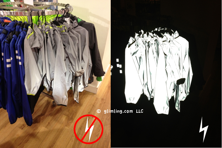 Reflective jackets at H&M