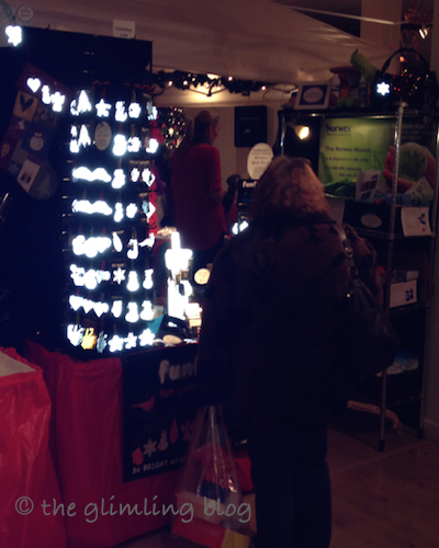 funflector® reflectors is one of many types of stocking stuffers you can find at the Julmarknad at the Swedish American Museum in Chicago.