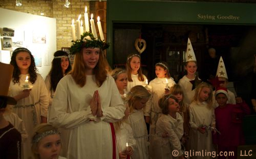 Lucia by the Swedish School in Chicago, 2012