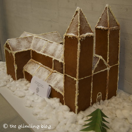 Ginger bread model of the Lund cathedral