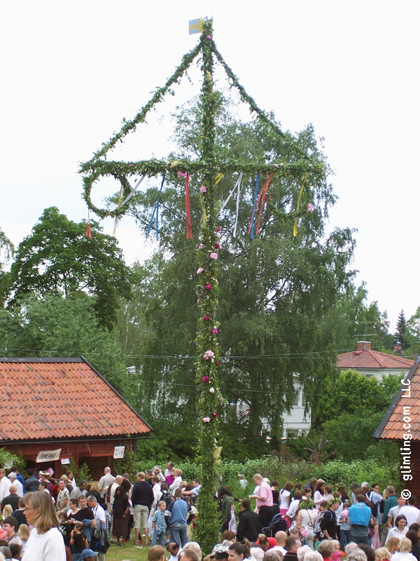 Swedish midsummer pole and celebration - funflector blog