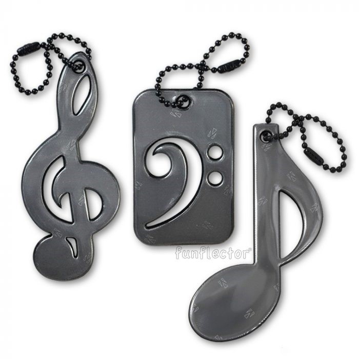 Music-Trio funflector safety reflectors: a great gift for musicians