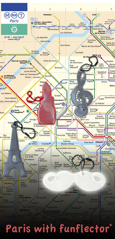 Metro and walking is the best way to get around in Paris. Metro map from www.ratp.fr