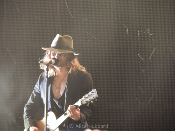 30 Seconds to Mars with lead singer Jared Leto at Tivoli Copenhagen in June 2013.