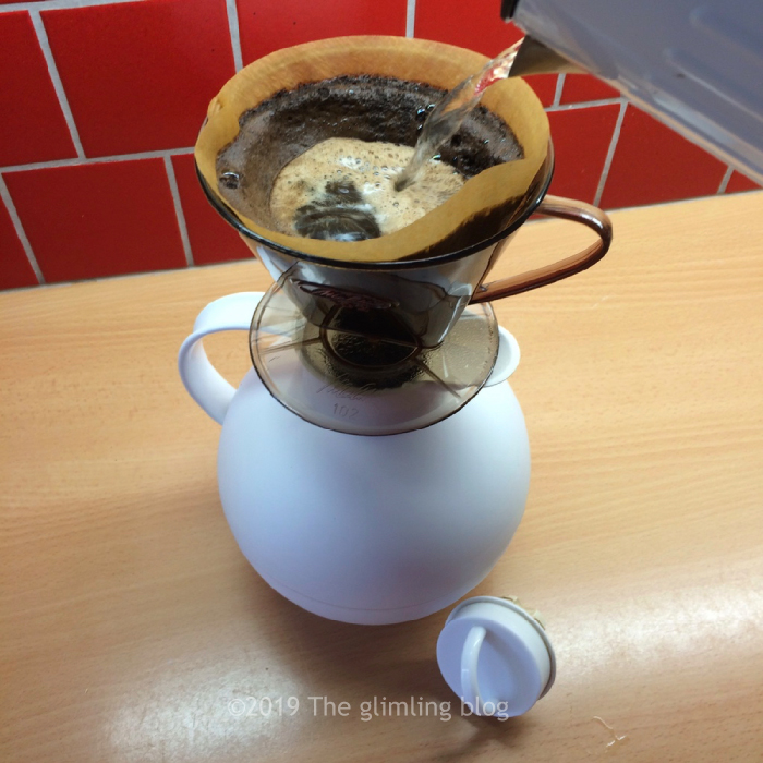 This is how we celebrate Internation Coffee Day: Typical Swedish drip coffee, or pour-over (the glimling blog) 